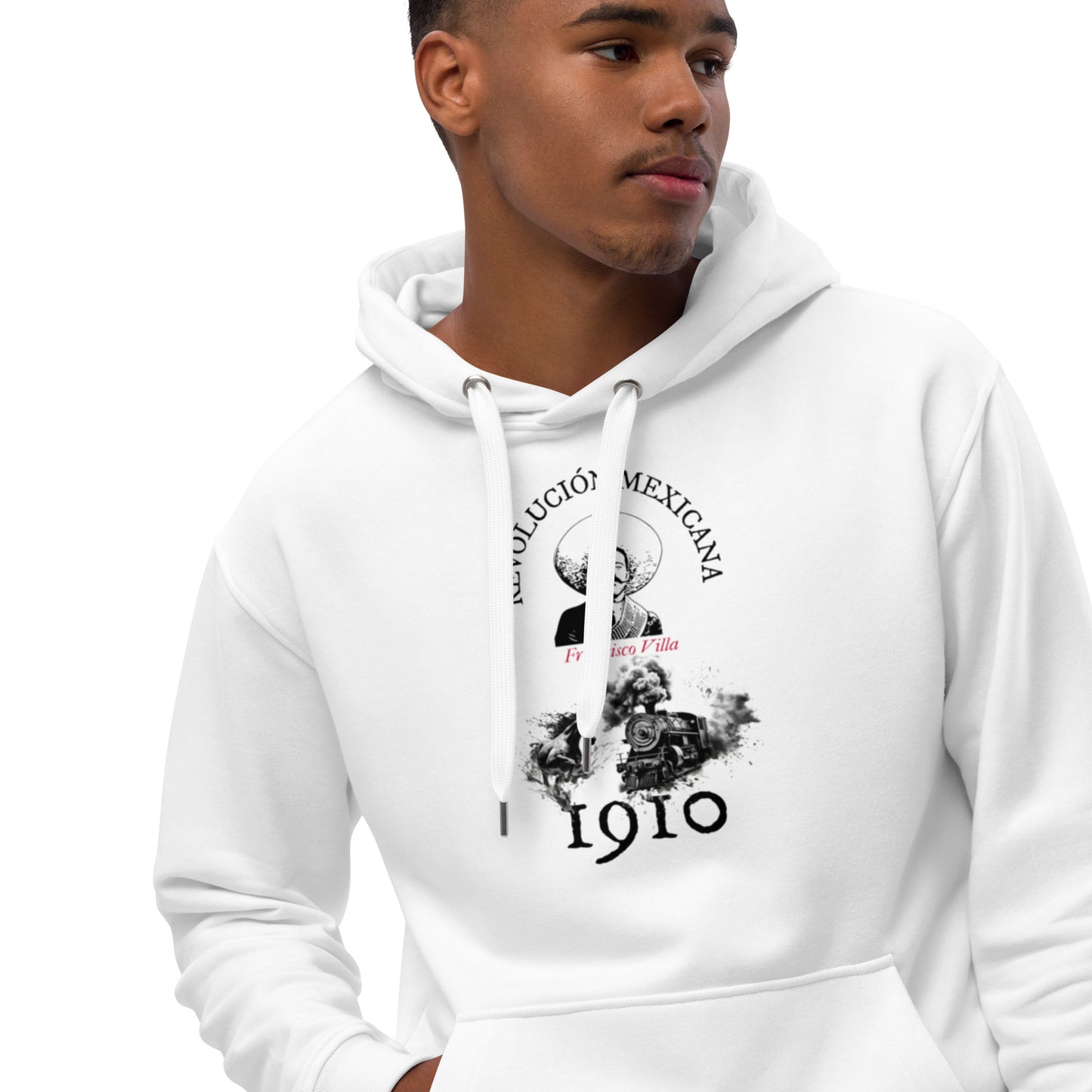 Mexican Revolution (Pancho Villa) eco hoodie (front) m