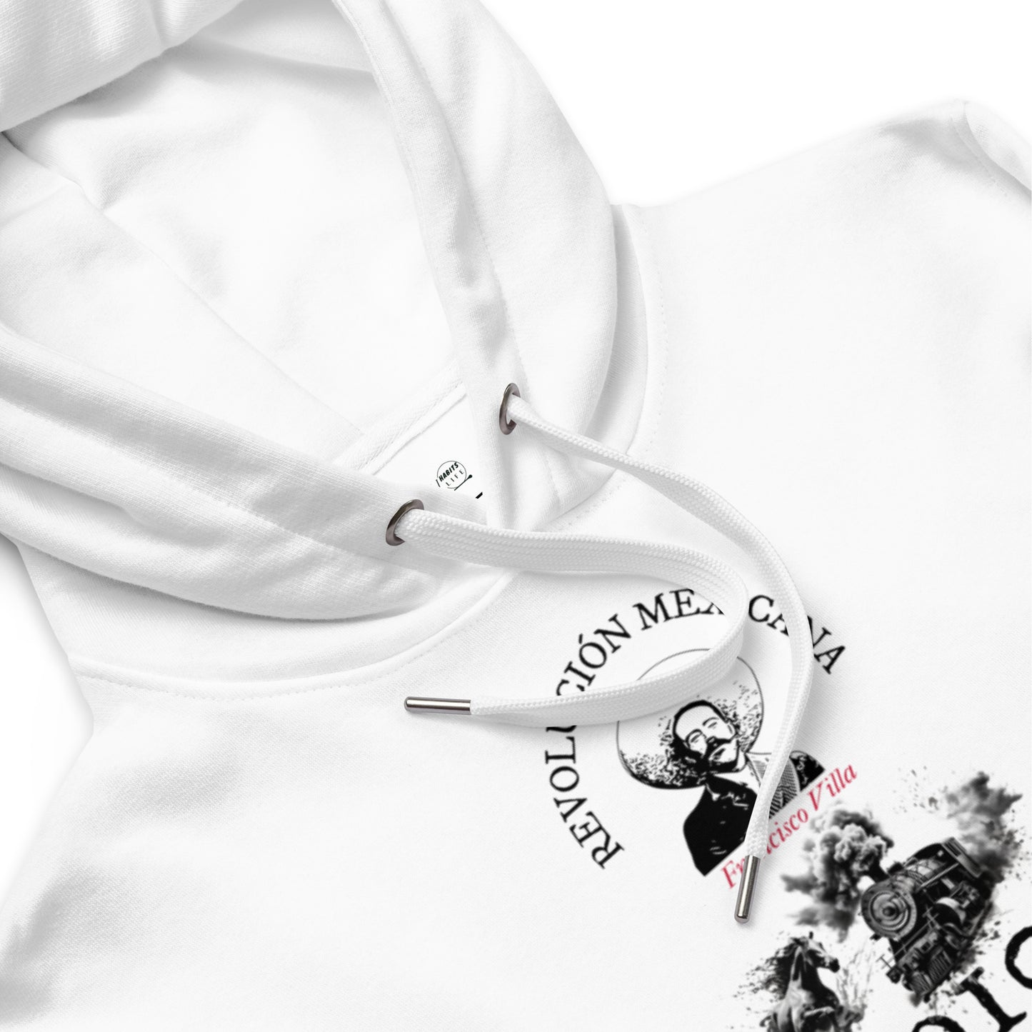 Mexican Revolution (Pancho Villa) eco hoodie (front)