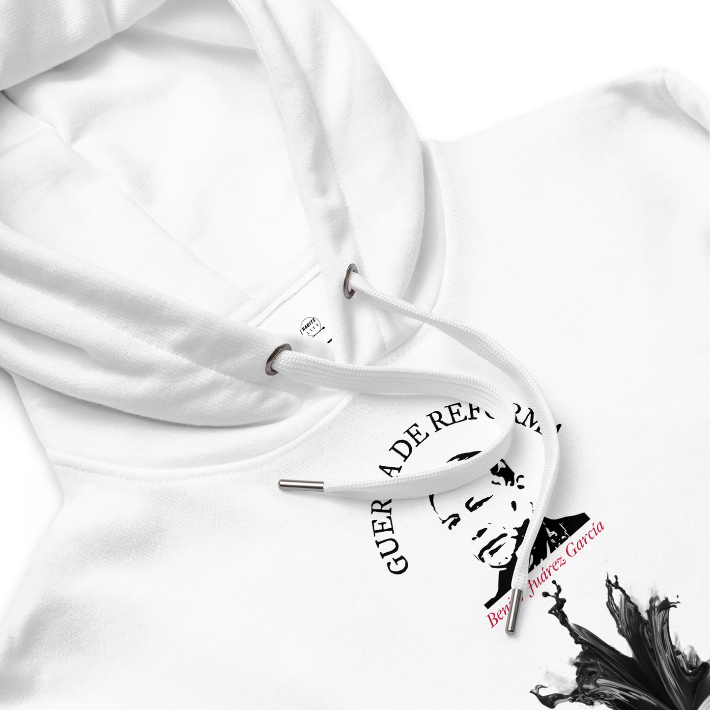 Reform War (Benito Juarez) eco hoodie (front)