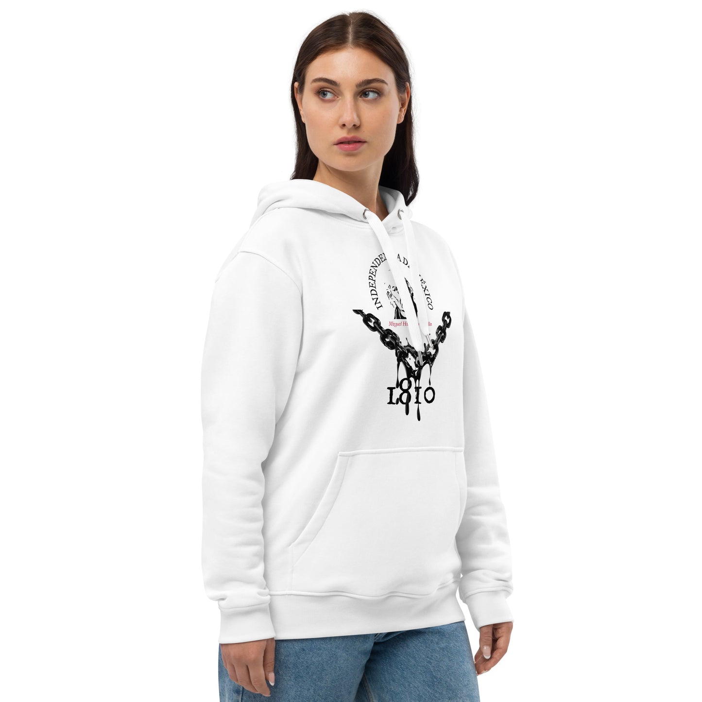 Mexican Independence (Hidalgo) eco-hoodie (side)