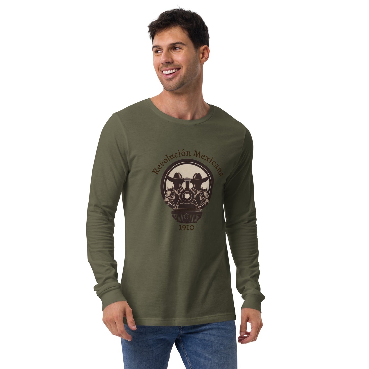 Mexican Revolution 1910 long sleeve tee (front 5)
