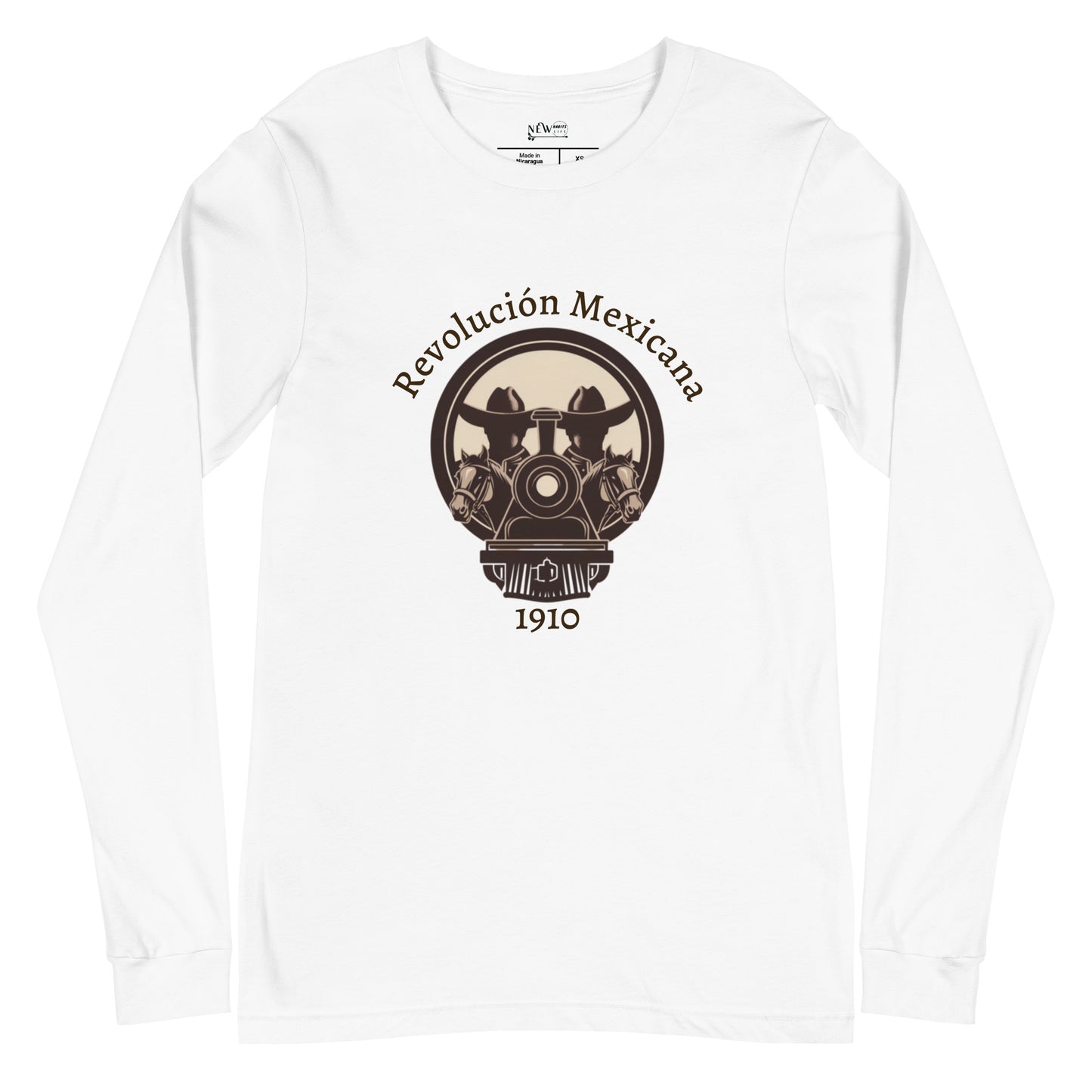Mexican Revolution 1910 long sleeve tee (front 3)