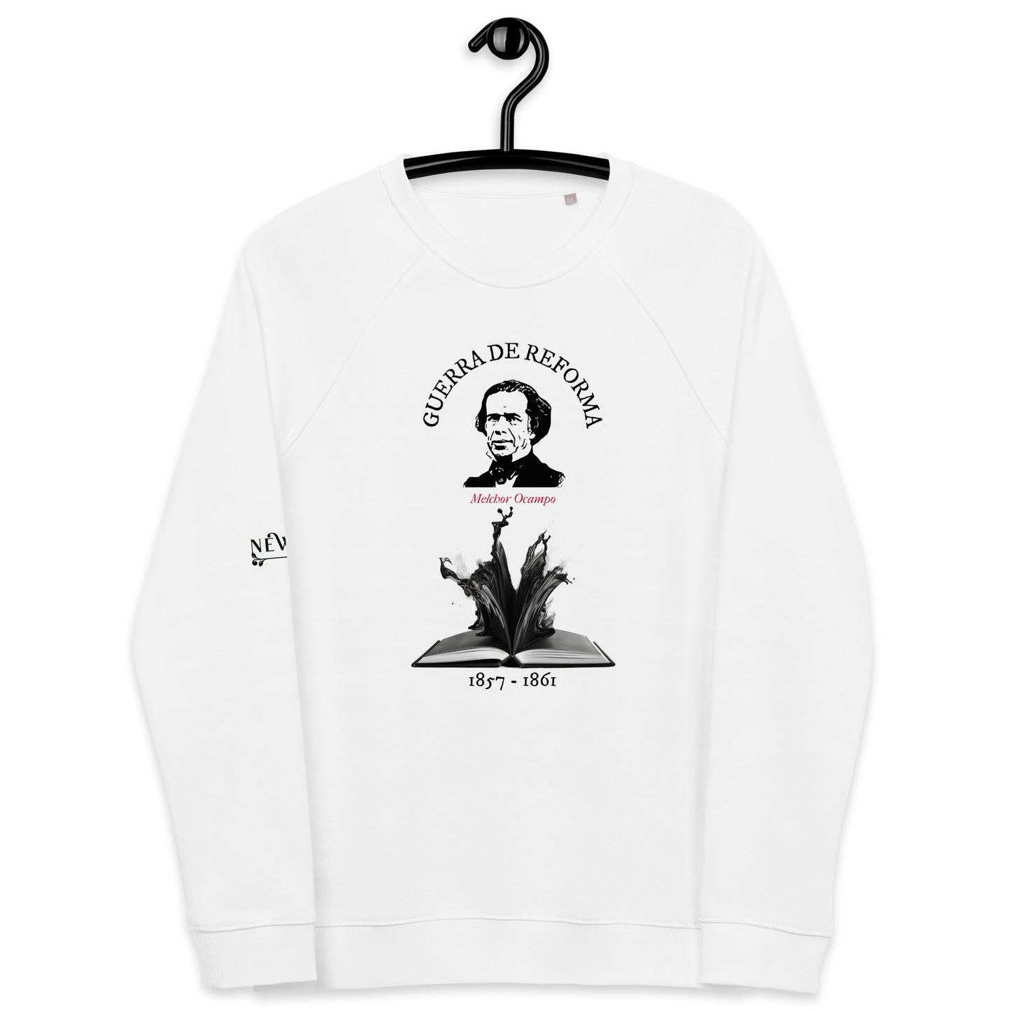 Melchor Ocampo organic raglan sweatshirt 1