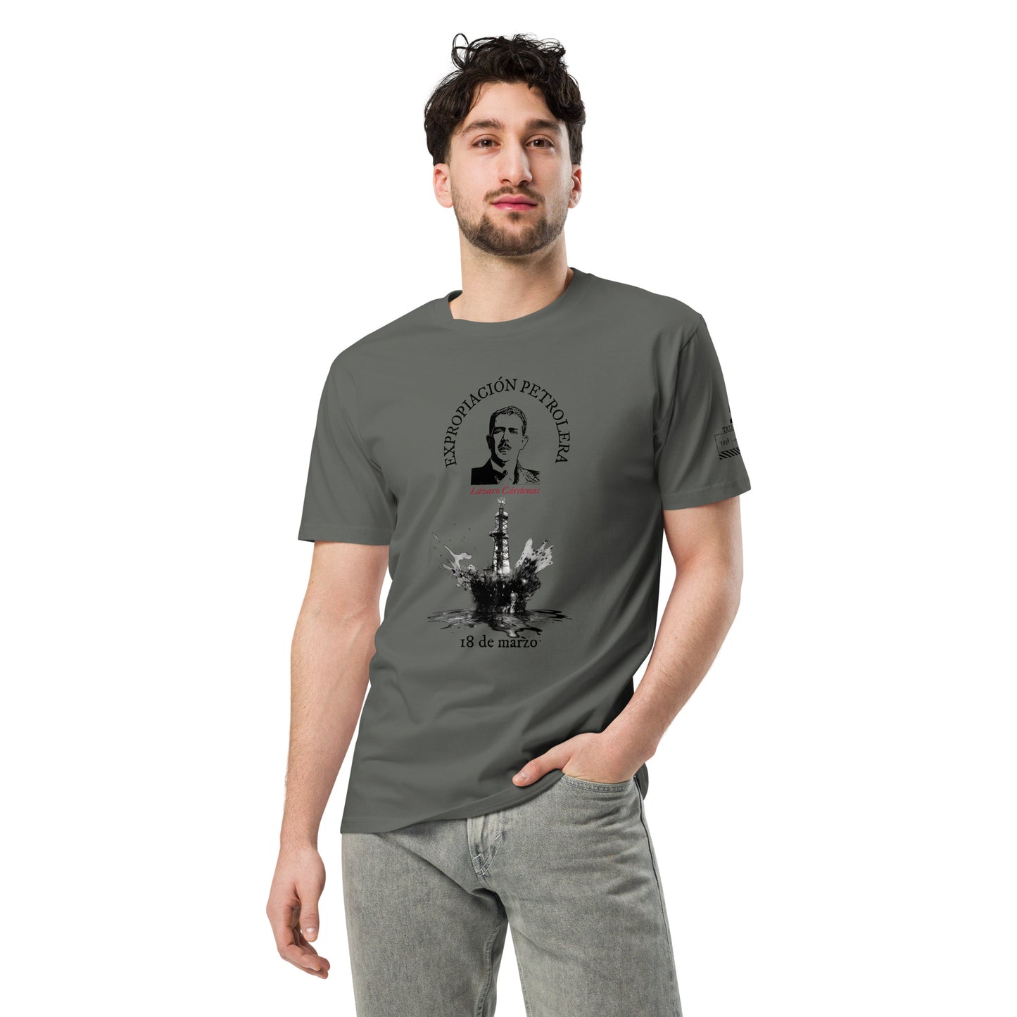 Energy Heroes (Lazaro Cardenas) 18 de marzo t-shirt (front m)