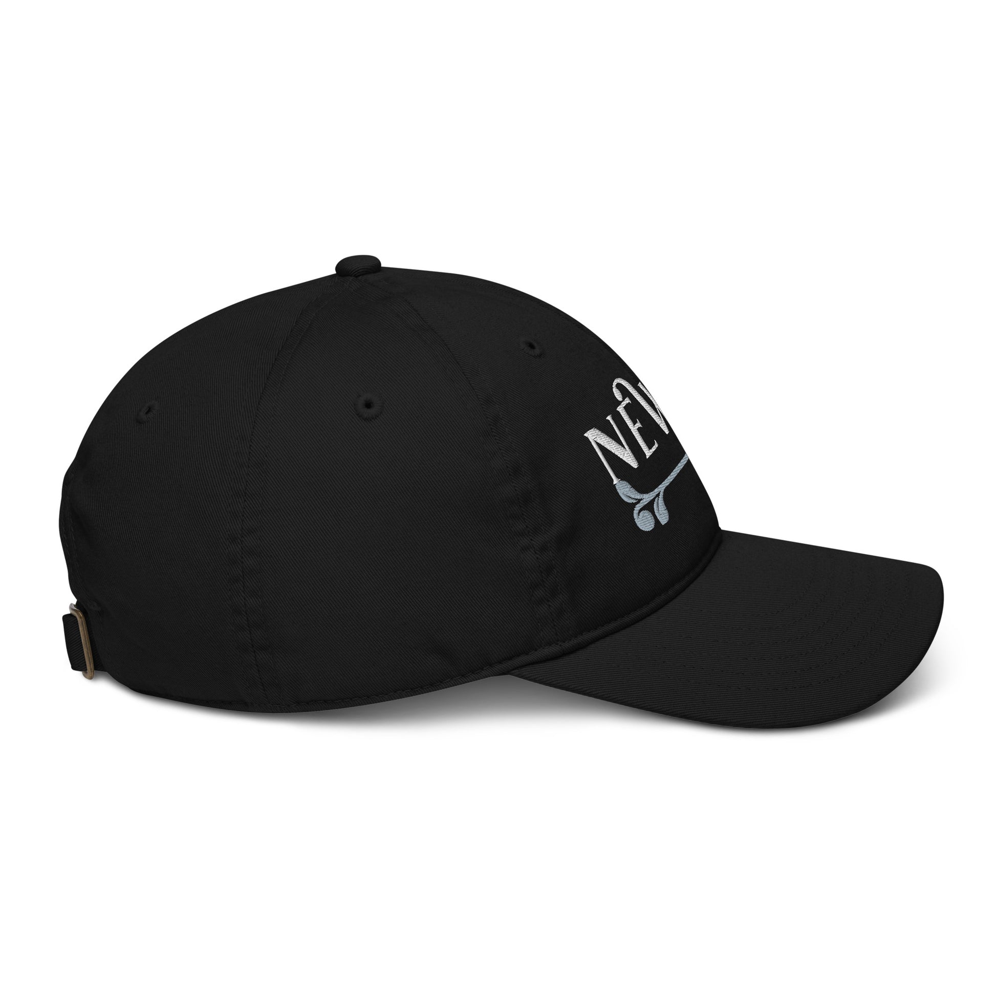 New Habits New Life White Logo Dad Hat (black color 5)