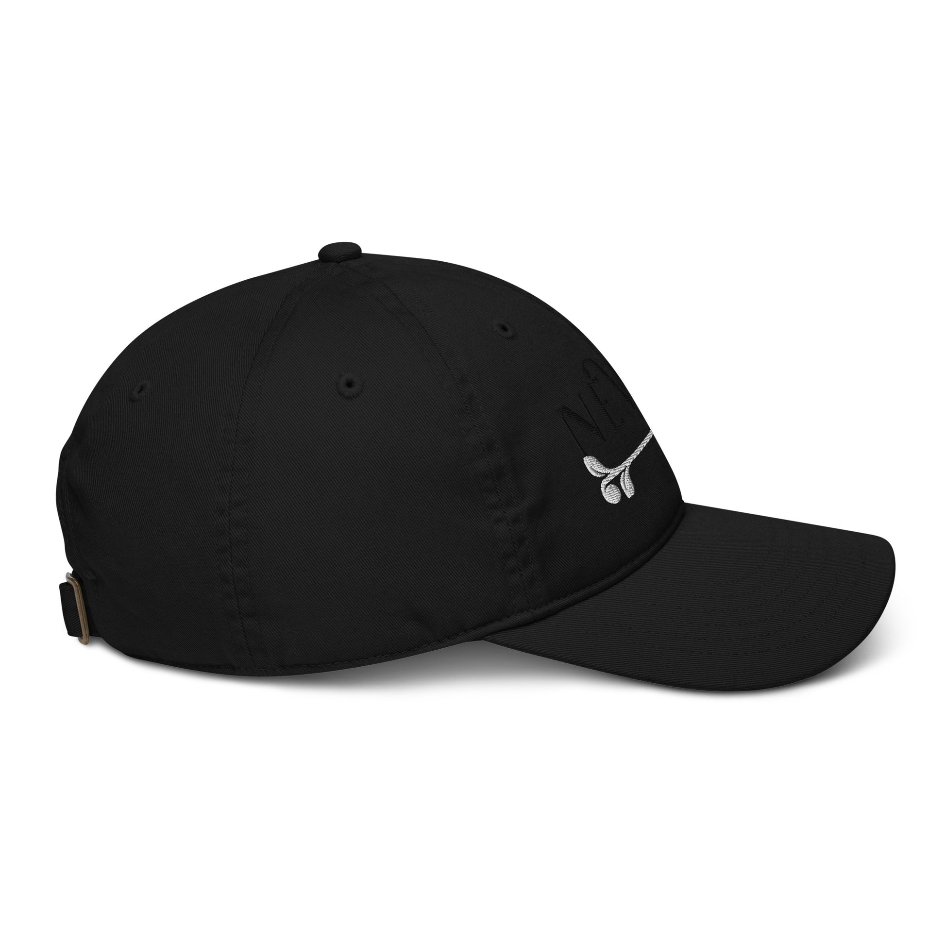 New Habits New Life Black Logo Dad Hat (black color 5)