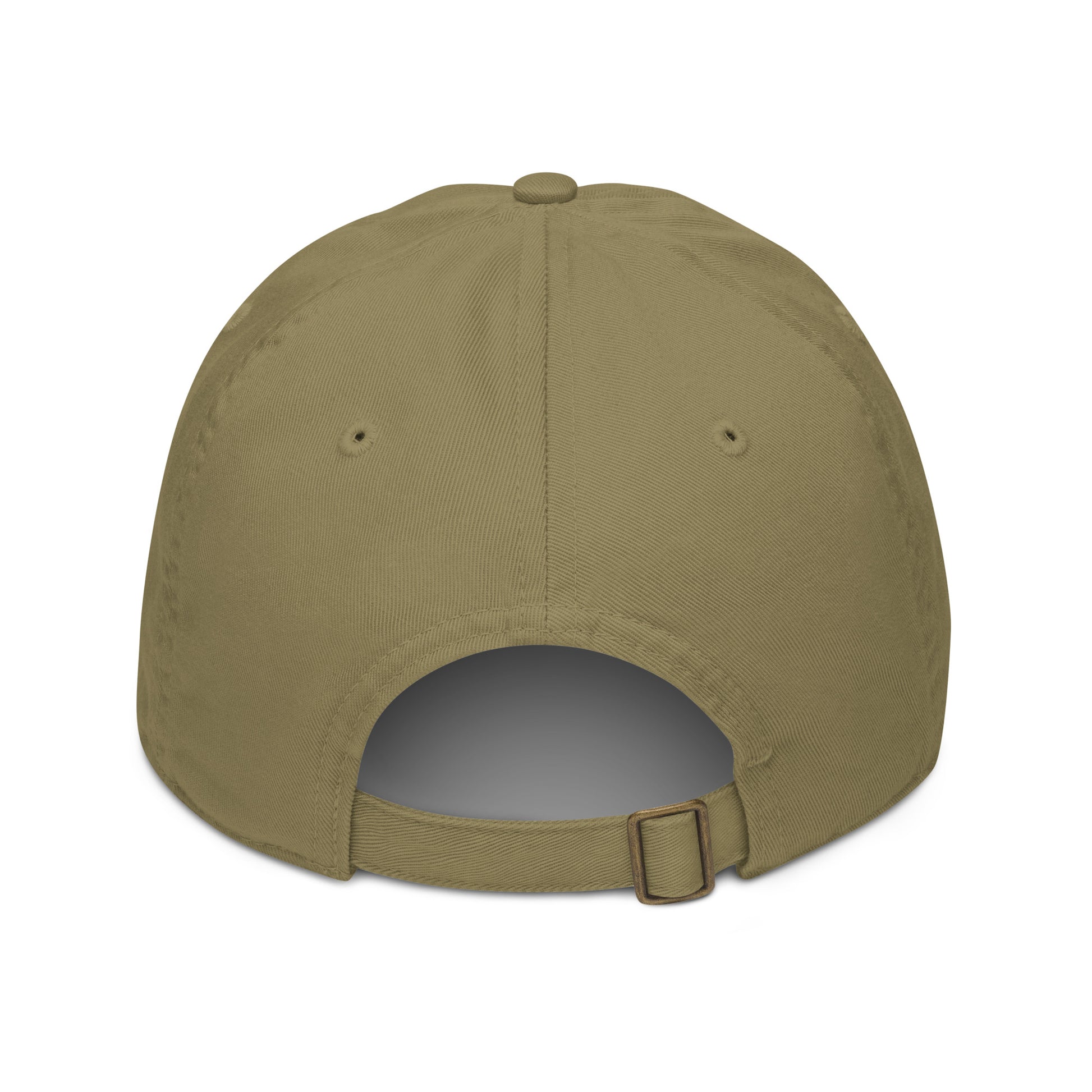 New Habits New Life White Logo Dad Hat (jungle color 2)