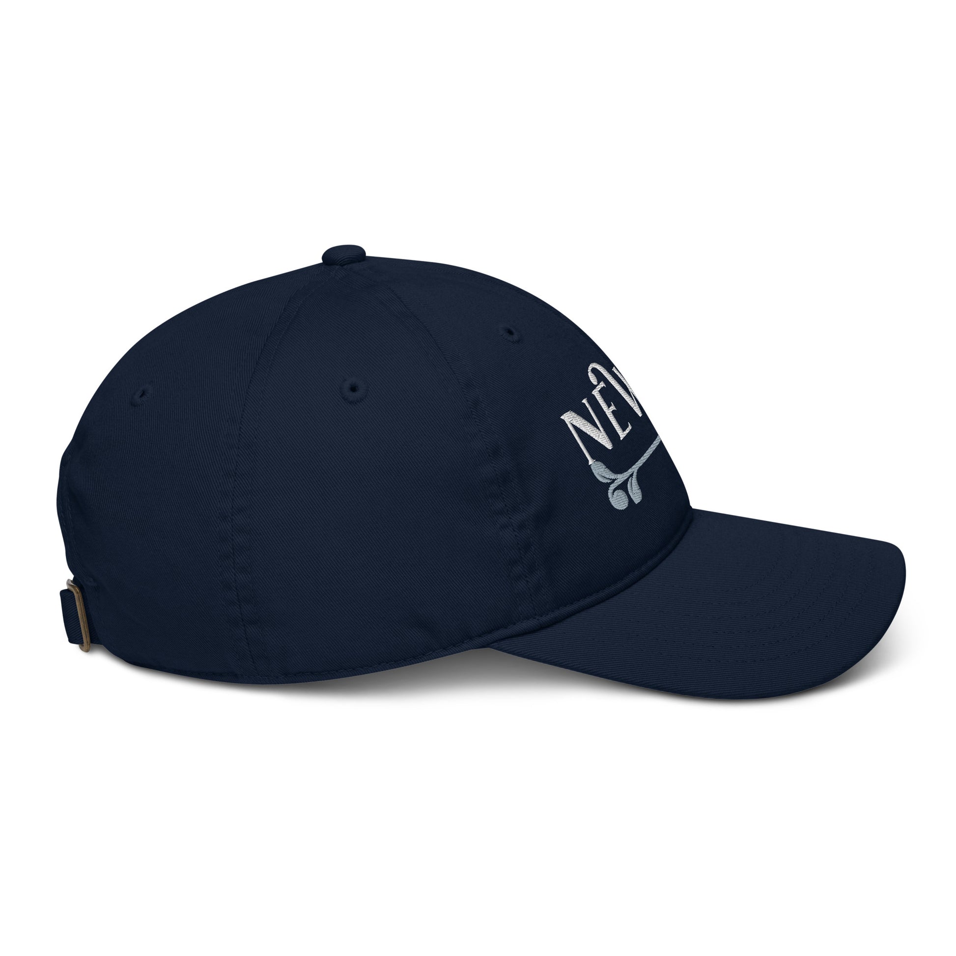 New Habits New Life White Logo Dad Hat (pacific color 5)