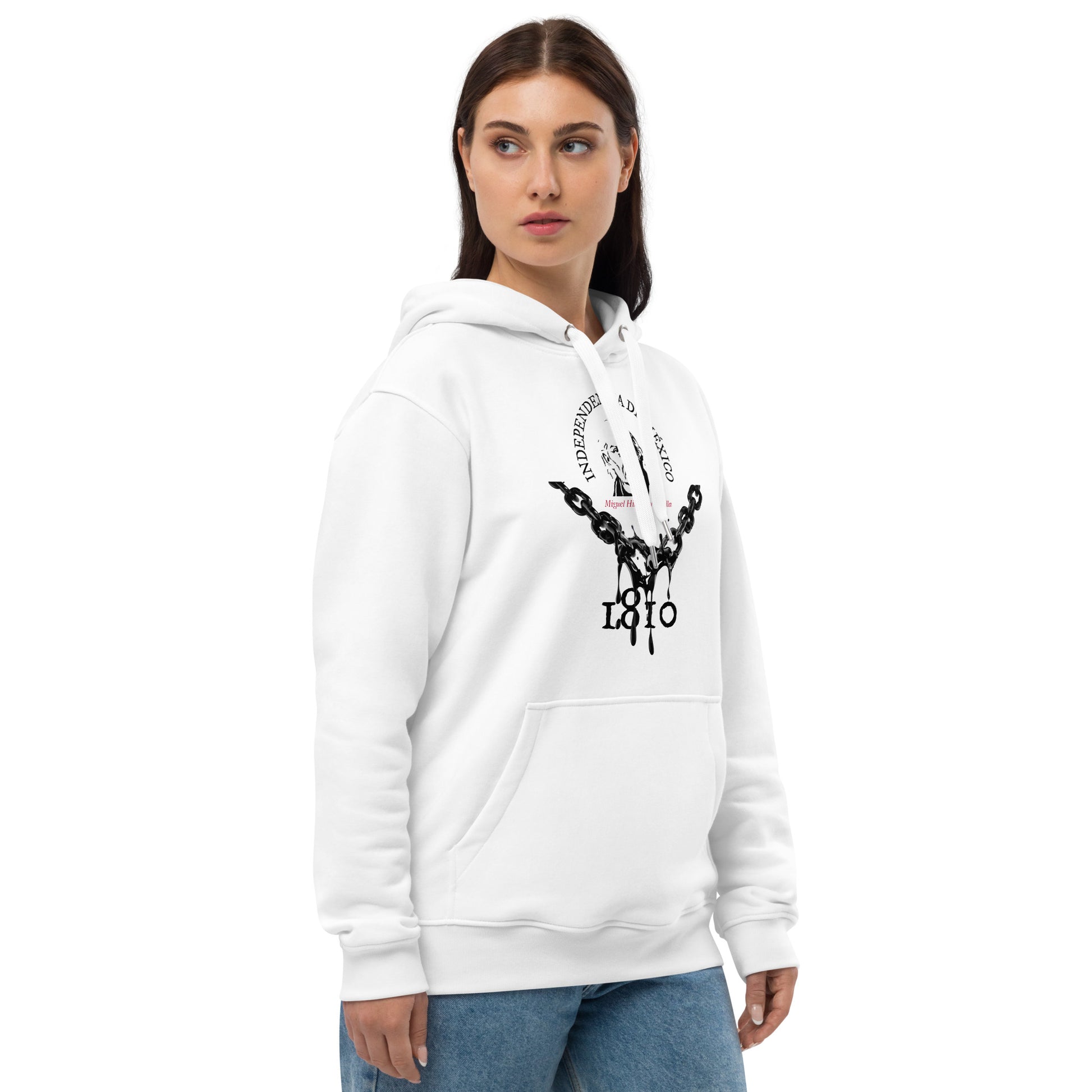 Mexican Independence (Hidalgo) eco-hoodie (side)