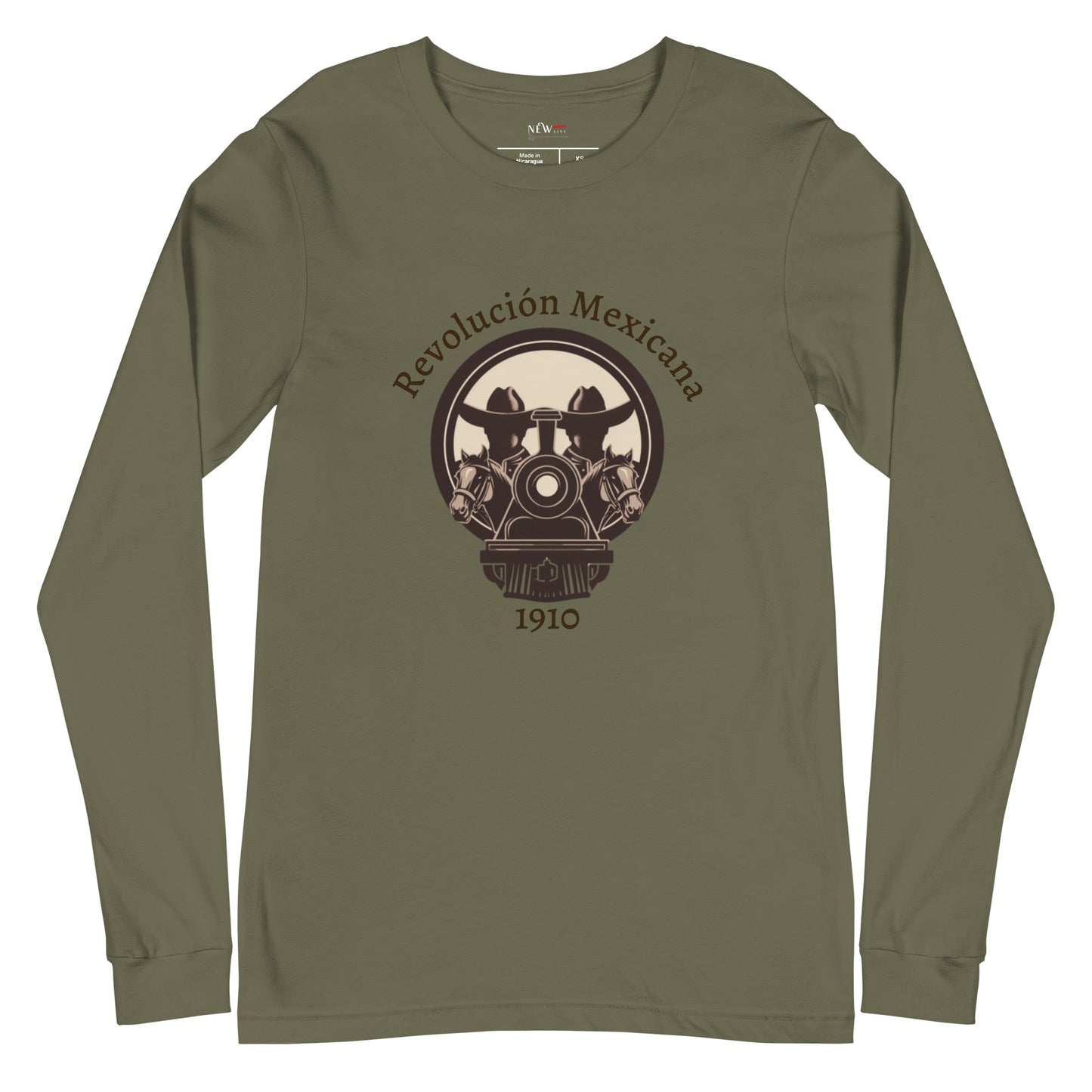 Mexican Revolution 1910 long sleeve tee (front)