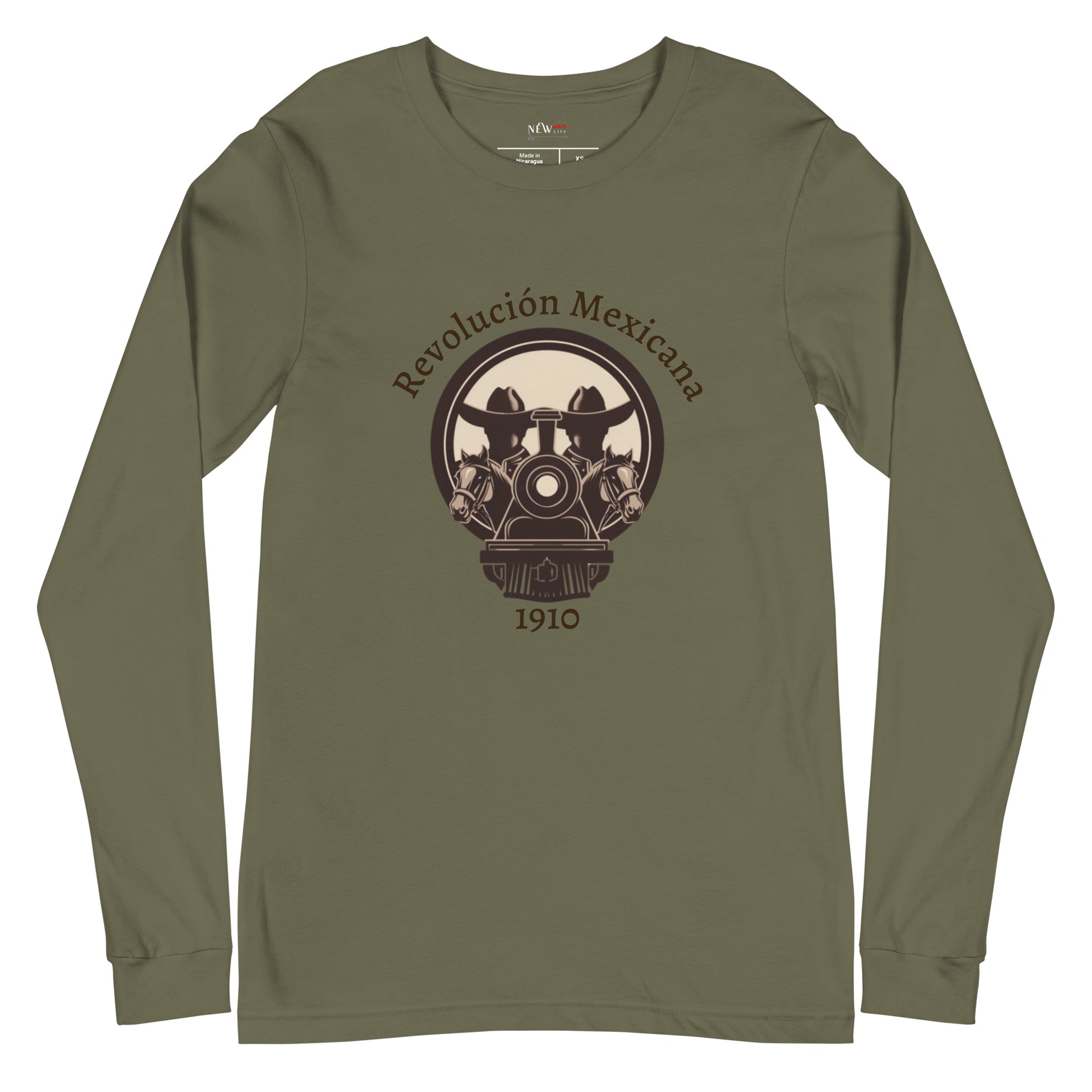 Mexican Revolution 1910 long sleeve tee (front)