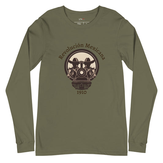 Mexican Revolution 1910 long sleeve tee (front)