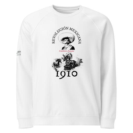 Emiliano Zapata organic raglan sweatshirt 1