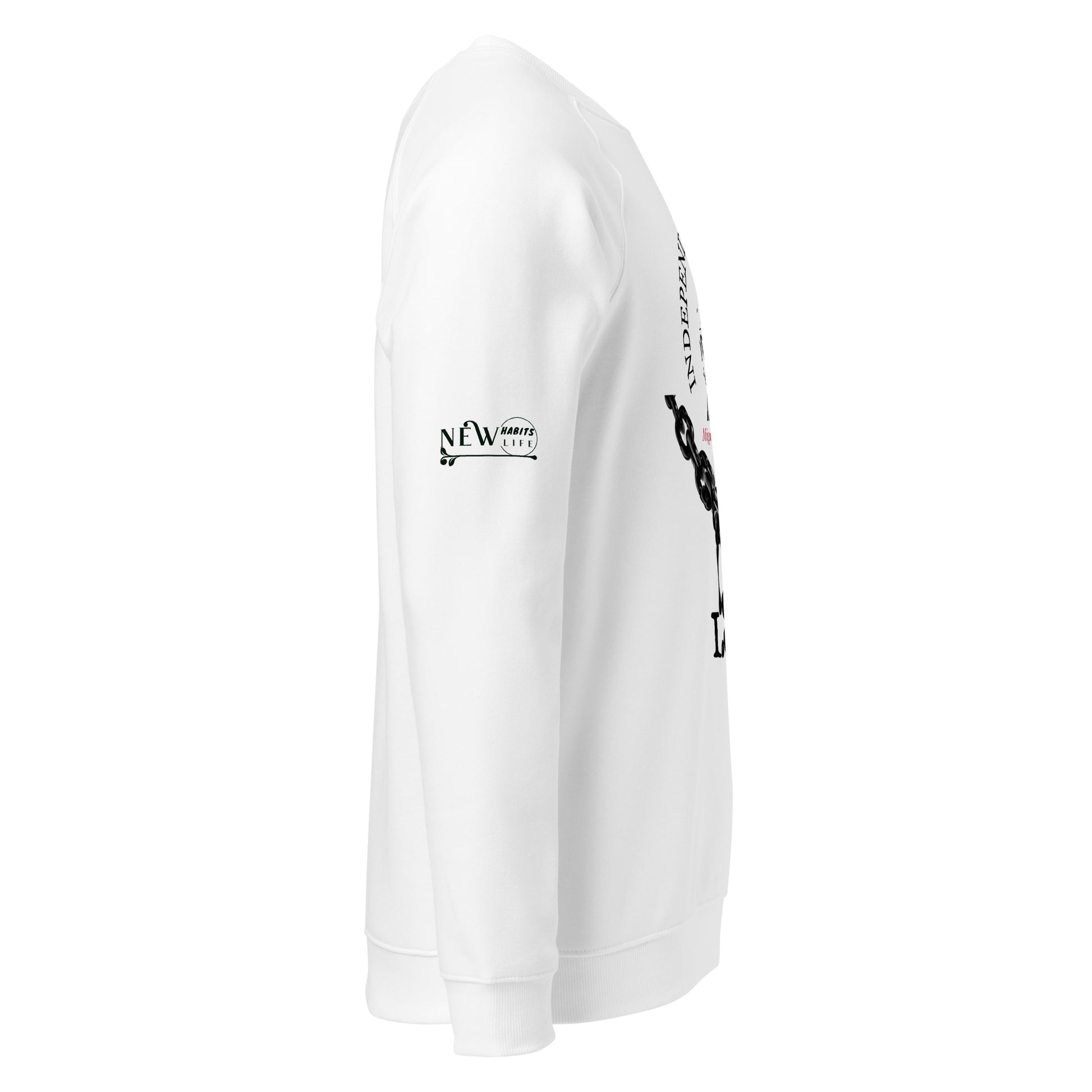 Miguel Hidalgo organic raglan sweatshirt 4