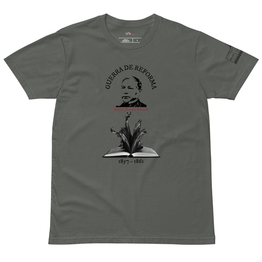 Reform War (Benito Juarez) t-shirt (front)