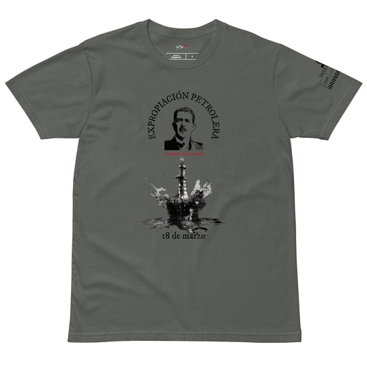 Energy Heroes (Lazaro Cardenas) 18 de marzo t-shirt (front)